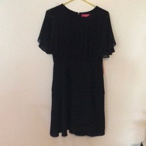 Flutter Sleeve Catherine Malandrino Dress